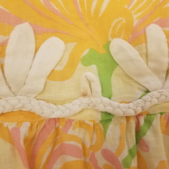 Lily Pulitzer Linen and Cotton Sundress Size 6 - Picture 7 of 7